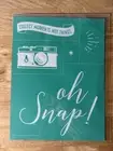 Chalk Couture Oh Snap Camera Size B Transfer Stencil 8x10 Retired