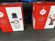 Christmas 7’ Tall Inflatable Santa or Snowman @ $50 Each. Free Shipping!