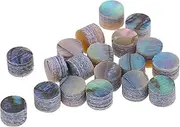 Musiclily Pro 3mm Natural Paua Abalone Shell Guitar Fretboard Inlay Dots(Set of 20)