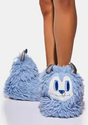 [dELiA*s by Dolls Kill] Abominally Cute Yeti Slippers
