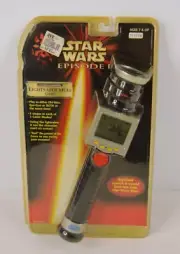 1999 Star Wars Episode 1 Electronic Handheld LightSaber Duel Tiger Game NEW!