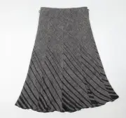 Marks and Spencer Women’s Grey A-Line Midi Skirt Set