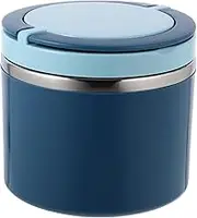 VALICLUD Handled Insulated Breakfast Cup Portable Oatmeal Container for Outdoor Office Use Heat Retaining Soup Holder Sealed Food Storage for Meals for Prep