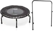 JumpSport 39 Inch Fitness Trampoline Adults Workout Rebounder with Handlebar, Model 250