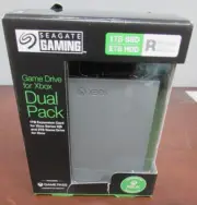 Seagate Game Drive Dual Pack 1TB SSD and 2TB HDD for Xbox Series - New