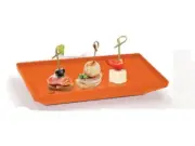 Tupperware- New Orange-Appetizer Tray-Buffet-Server---Serving Tray