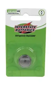 for SAAB 9-3 9-5 Key Battery CR1632 Interstate 52 64 684 (for: Saab)