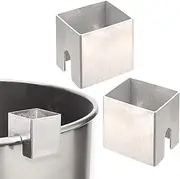 Pan Gasket Holder | Fire Barrel Gaskets 3X - Fireproof Dishwasher Safe Grill Tray Bracket For Campin