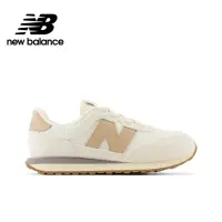 在飛比找momo購物網優惠-【NEW BALANCE】NB 童鞋_男童/女童_杏白棕_P