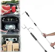 Bed Buddy Truck Tool Magnetic, Truck Cargo Grabber, Truck Bed Hook, Telescoping Pickup Truck Bed Retriever Tool, Truck Bed Reach Retriever Tool, Bed Buddies for Truck Magnetic(1.5M)
