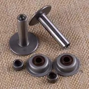 Silver Steel Valve Lifter Stem Seal Protection Cap Kit Fit for H-da GX120 GX160 GX200 Engine Replacement Parts