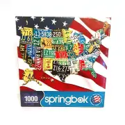 Springbok 1000-Pieces Jigsaw Puzzle State Plates 24" x 30"