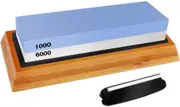 6000/1000 Dual Whetstone Waterstone Knife Sharpening Water Stone Wet Sharpener