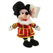 Disney Bean Bag Plush - BEEFEATER MICKEY (Mickey Mouse) (10 inch) - Mint w/Tag