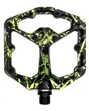 Crankbrothers Stamp 7 Flat MTB Pedals Small Limited Edition Splatter Green