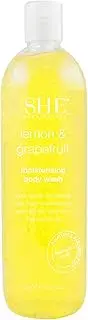 [Om She] Aromatherapy Moisturizing Rosehip Oil Body Wash Lemon & Grapefruit