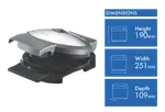 Breville The Crisp Control Waffle Maker