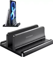 Vaydeer Vertical Laptop Stand Holder Plastic Adjustable Desktop Notebook Dock Sp
