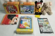 NIP Vintage KIDS TOYS Junk Drawer Lot LOONEY TUNES, MICKEY, POOH, TEDDY jd#16