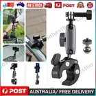 Bike Motorcycle Handlebar Pole Mount Holder Clamp 360 RotaryFor Gopro Hero 12 11