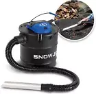 Snow Joe ASHJ201 4.8-Gallon 4-Amp Ash Vacuum w/Metal Storage Tank, Hose, Cord