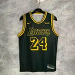 HITAM KOBE BRYANT LA 湖人隊 24 CITY 黑色 NBA SWINGMAN REVO30 GAME