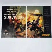 Return Fire II 2 PC Survivors Print Ad/Poster Promo Art
