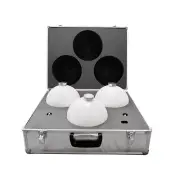 3PCS 3D Scanner Target Spheres with Magnetic Base Tripod Mount Carrying Case