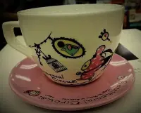 在飛比找Yahoo!奇摩拍賣優惠-7-11【City Cafe 深情馬戲團咖啡優雅杯盤組 魔幻