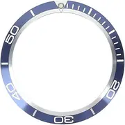 [LACAK] Aluminum Watch Bezel Insert Compatible with Omega Seamaster Planet Ocean 45.5mm Watch