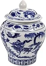 CIYODO Ceramic Tea Chinese Tea Tin Can Japanese Tea Canister Ceramic Sugar Canisters Garlic Pot Coffee Porcelain Ginger Jar Porcelain Flower Vase Ceramics Household China