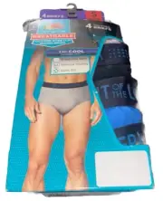 NIP 4pk Fruit of the Loom Men's Breathable Micro-Mesh Briefs. Sz Small (28-30).