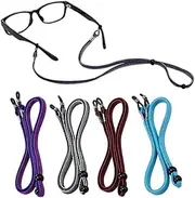 [HASTHIP] Specs Holder Strap for Women Men Adjustable Specs Chain Anti-Slip Eye Glasses String Holder Straps Around Neck Retainer Cord Sports Sunglasses Chain