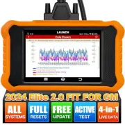 2024 LAUNCH Creader Elite V2.0 fit for GM Bi-Directional Scan Tool, All Reset Fu