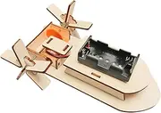 Boat Model Toy,Funny Experiment Projects Building Kits | Portable Fine Motor Skill Learning Game, Preschool Educational Activity for Boys, Girls