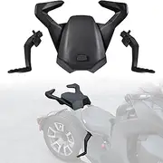 VEISUTOR Rear Passenger Seat with Foot Pegs for Can Am Ryker All Models, Passenger Soft Seat with Grab Handles Foot Pedals for Ryker, Replace #219400842 (MAX Mount 219400800 Required)