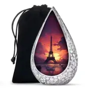 Eiffel Tower Large Urns For Human Ashes Adult Female Memorial Decorative Urn