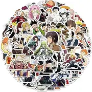 Anime and Cool Stickers Mixed Pack,100 PCS Graffiti Vinyl Waterproof Decals for Adults Kids Teens Popular Classic Anime Sticker for Water Bottles Laptop Skateboard Notebook