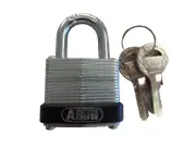 ABUS 45/30 1 1/4" WIDE LAMINATED STEEL PADLOCK NEW KA2 LOCKSPORT