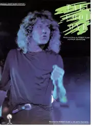 ROBERT PLANT "TALL COOL ONE" SHEET MUSIC-LED ZEPPELIN-1988-BRAND NEW ON SALE!!
