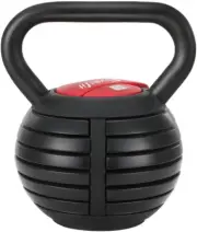 Everfit 18Kg Adjustable Kettlebell Set Portable Kettle Bell Weight Dumbbells