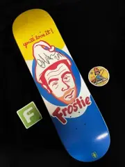 RARE SIGNED Eric Koston Frostie Girl Skateboard Deck Pro Model 2011 AUTOGRAPHED