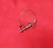 Hobie Cat Fast Shackle 3/16" Push Head Pin Jib Main Clew Tack H16 18 14 17