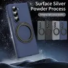 For Samsung Z Fold 6 5 4 3 Magnetic Ring Stand Slim Fit Case+Screen Protector