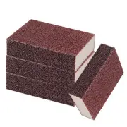 4 Pack Carborundum Sponges Nano Magic Emery Clean Sponge Rust for Pots and Pans
