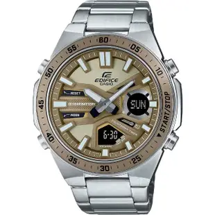 【CASIO 卡西歐】EDIFICE 10年電力計時手錶(EFV-C110D-5A)