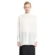 [TOTEME] Relaxed voile shirt White