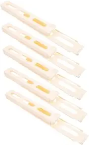 UPKOCH 5pcs Plastic Domino Holders for Mexican Train Game Adjustable Domino Tile Racks Base for Board Game Enthusiasts