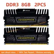 Corsair Vengeance DDR3 2x 8GB 16GB 1600 MHz PC3-12800 Desktop RAM Memory 240PINS