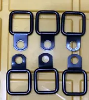 Bolaxin Tie Down D-rings Hardtop Cargo Trailer Surface Anchor Mounts